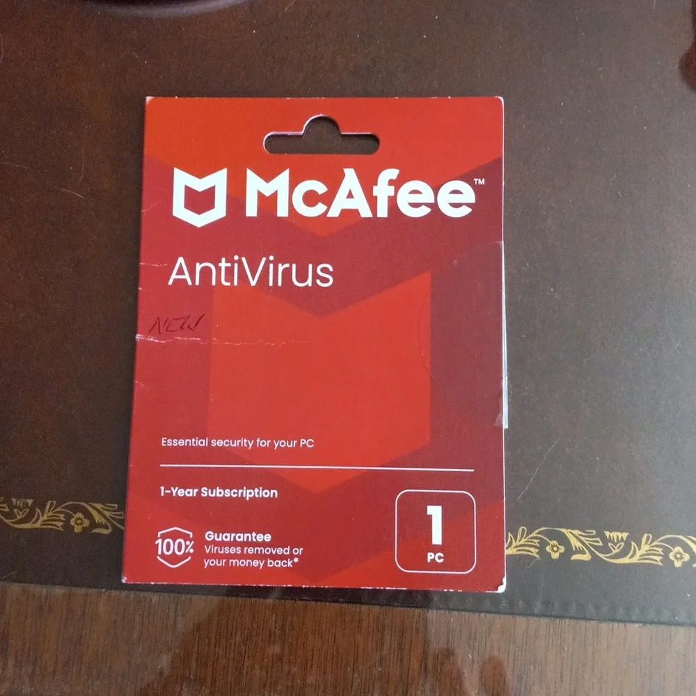 Anti-virus 1 yr subscription